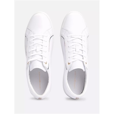 Tommy Signature Leather Sneaker