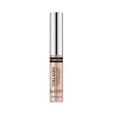 Collagen Whitening Cover Tip Concealer #01, Осветляющий коллагеновый консилер