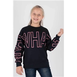 AHENGİM Kids Ak15153 Kız What Baskılı Sweat 1-2-10001009