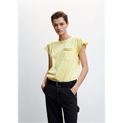 Camisa algodón bolsillo