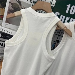 Базовая белая майка в рубчик Lim*e  🤍   Must Have на лето ☀️  Экспорт