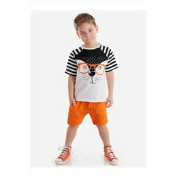 Denokids Hipster Erkek Çocuk Şort Takım CFF-21Y1-035