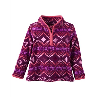 Quarter-Zip B'gosh Fleece Cozies