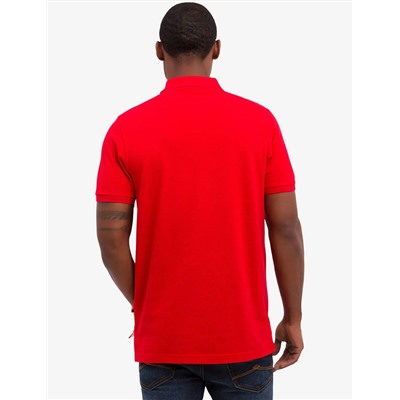 MULTI COLOR BIG LOGO SOLID POLO SHIRT