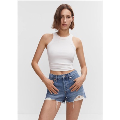 Shorts vaqueros rotos