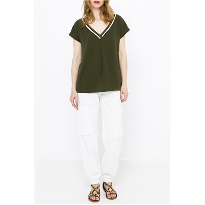 Camiseta Caqui