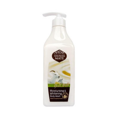 [SHOWER MATE] Гель для душа с КОЗЬИМ МОЛОКОМ Moisturizing & Whitening Goat Milk, 550 мл