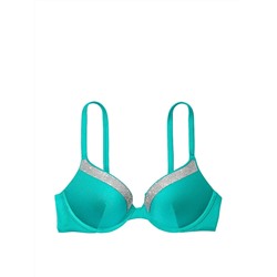 Victoria's Secret Swim Very Sexy Shine Trim Push-Up Bikini Top