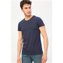 Lee Cooper Erkek Kaleb O Yaka T-Shirt Lacivert 202 LCM 242062