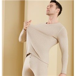 Мужской комплект термобелья осенне-зимний бархатный утолщенный