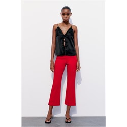MINI FLARED TROUSERS