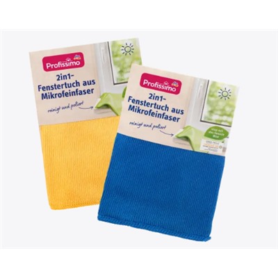 2in1-Fenstertuch aus Mikrofeinfaser, 1 St