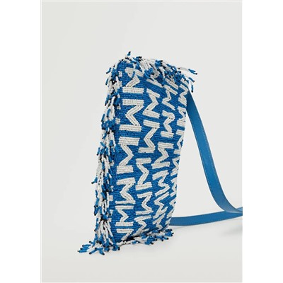 Bolso asa abalorios -  Mujer | MANGO OUTLET Melilla