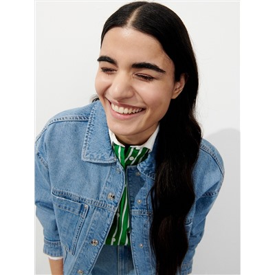 Denim-Jacke