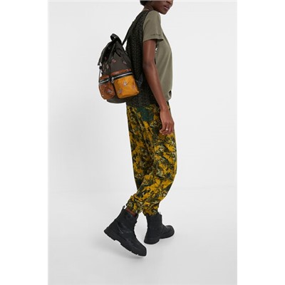 Pantalón cargo floral