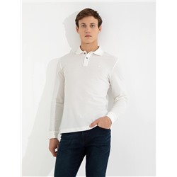 Ekru Slim Fit Sweatshirt