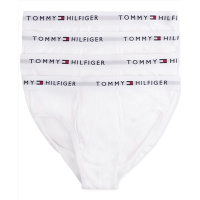 Tommy Hilfiger Men's Underwear, Cotton Brief 4-Pack - 09TF001