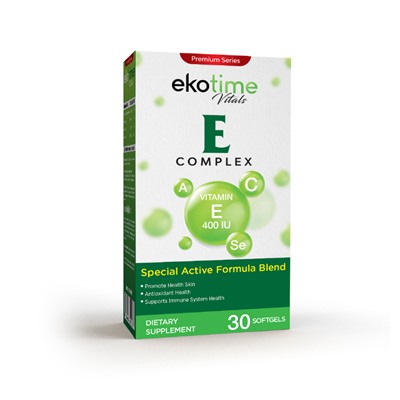 E COMPLEX 30 cap Ekotime