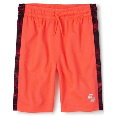 Boys Mix And Match Side Stripe Performance Basketball Shorts