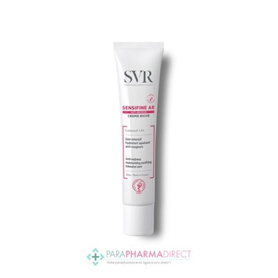 SVR Sensifine AR Crème Riche - Soin Intensif Hydratant Apaisant Anti-Rougeurs 40ml