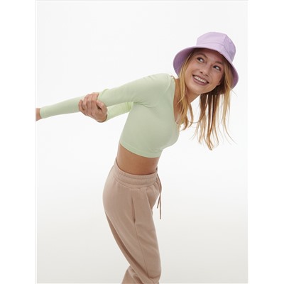 Bluse mit gesprenkelter Textur