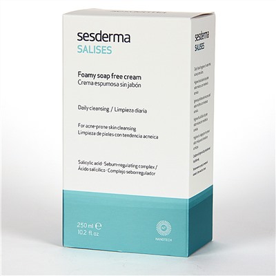 S*sd*rma Salises Crema espumosa sin jabón 250ml