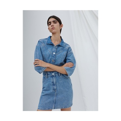 Kleid aus Denim