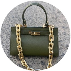 Ab.Zapatos PELLE Birkin CG (760) verde