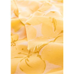 Fular estampado floral