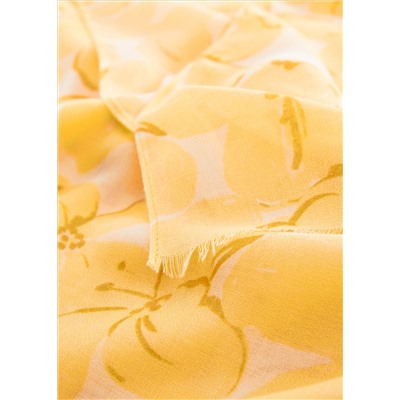 Fular estampado floral