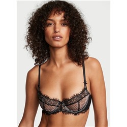 Dream Angels Wicked Lace Unlined Balconette Bra Push Up without Padding
