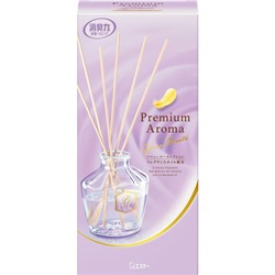 ST SHALDAN Premium Aroma «Утончённая красота» Освежитель воздуха для помещений + 6 деревянных палочек, утонченный цитрусово-цветочный аромат, основной блок 50 мл
