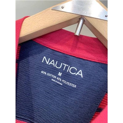 Мужской лонгслив поло в полоску Nautic*a  ⛵️