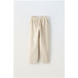 STRAIGHT FIT TROUSERS