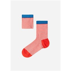 Kurze Socken mit Glitzerrand für Mädchen