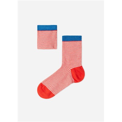 Kurze Socken mit Glitzerrand für Mädchen