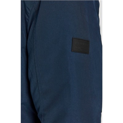 Chaqueta con capucha Azul marino
