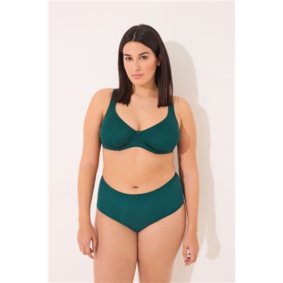 Sujetador clásico PRETTY microfibra verde