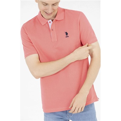 Erkek Nar Çiçeği Basic Polo Yaka Tişört