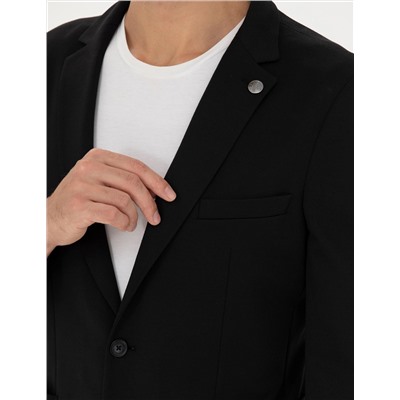 Siyah Ekstra Slim Fit Blazer Ceket