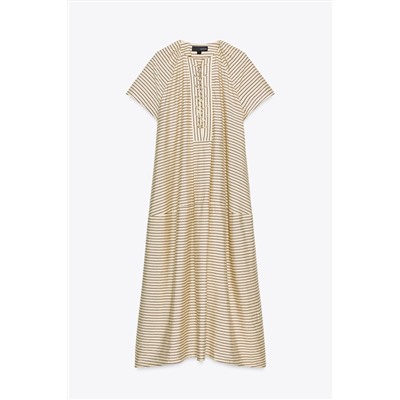 ZW COLLECTION STRIPED TUNIC DRESS