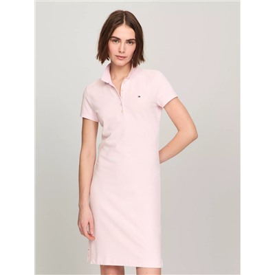 Stretch-Cotton Regular Fit Polo Dress