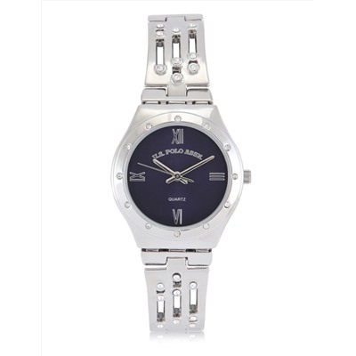 LADIES SILVER ANALOG BRACELET WATCH