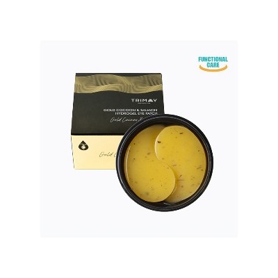 Gold Cocoon & Salmon Hydrogel Eye Patch