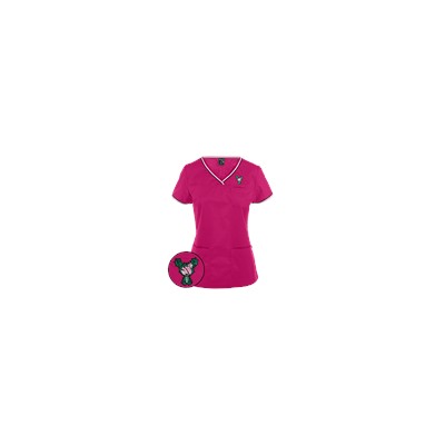 koi Scrubs tokidoki Sandy Embroidery Top