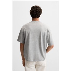 CAMISETA TEXTO TEXTURA