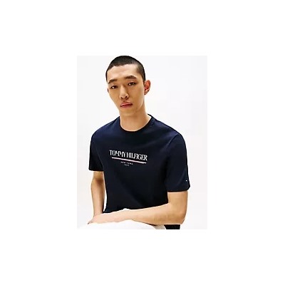 Tommy 1985 Stripe Logo T-Shirt