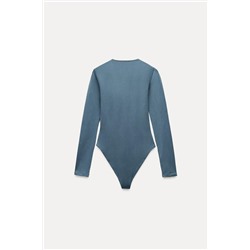 LONG SLEEVE COTTON BODYSUIT