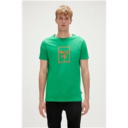 Bad Bear, Pass Me 0 Yaka Erkek Tshirt - Yesil