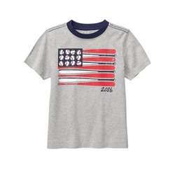 Baseball Flag Tee